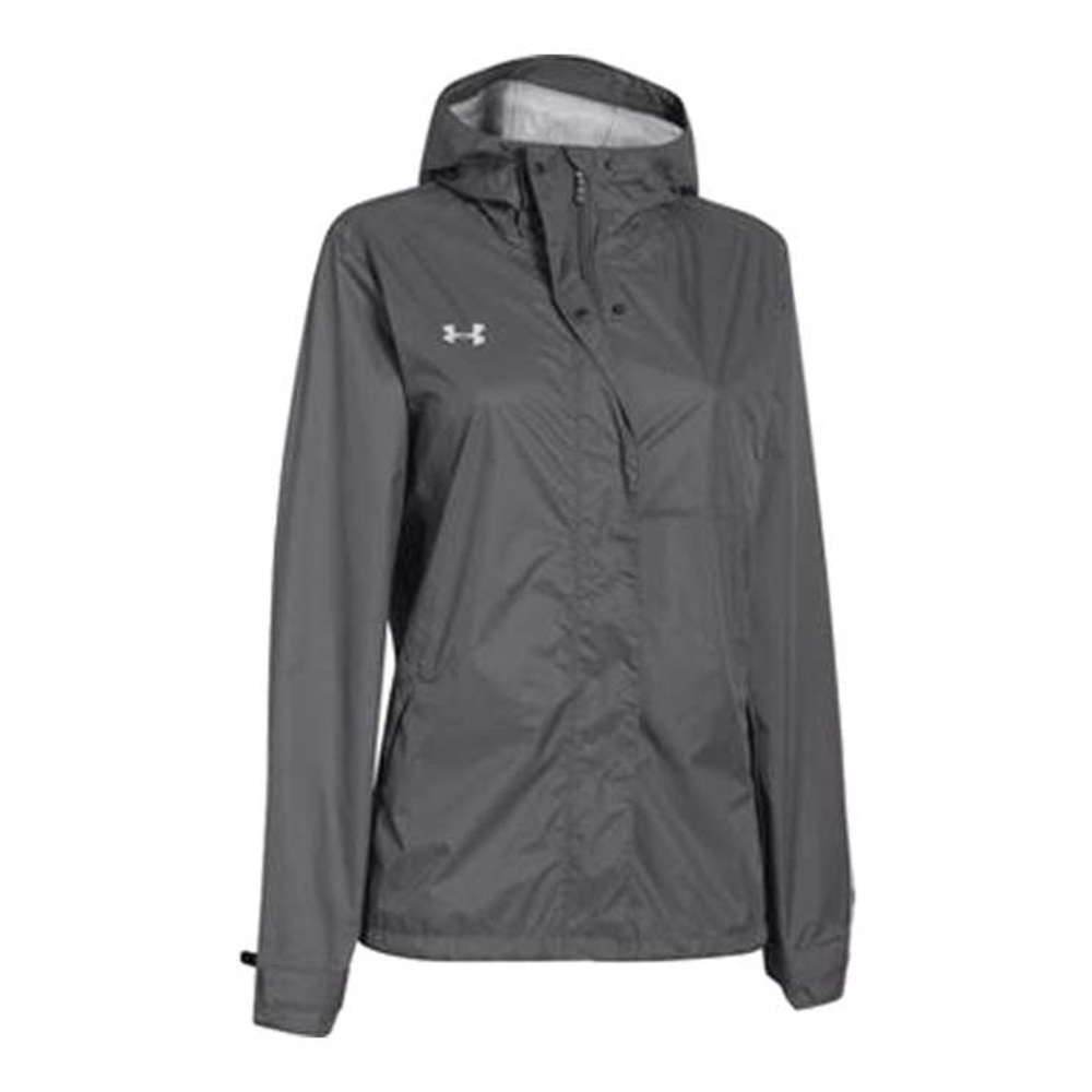 Womens Small Gray Under Armour Waterproof Raincoat size small